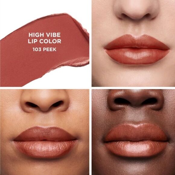 🌷 Laura Mercier 103 Peek (chestnut rose)
High Vibe Lip Color New Full Size - Picture 3 of 8